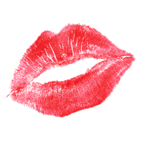 kiss mark transparent