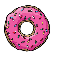 Donut PNG pack preview