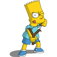 Download Bart Simpson Triste Png Transparent Background - Imagem