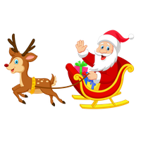 Santa Sleigh PNG Category