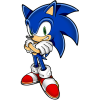 Sonic the Hedgehog transparent image download, size: 655x1219px