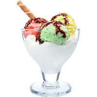 4 Color Varient Ice Cream PNG Transparent Images Free Download