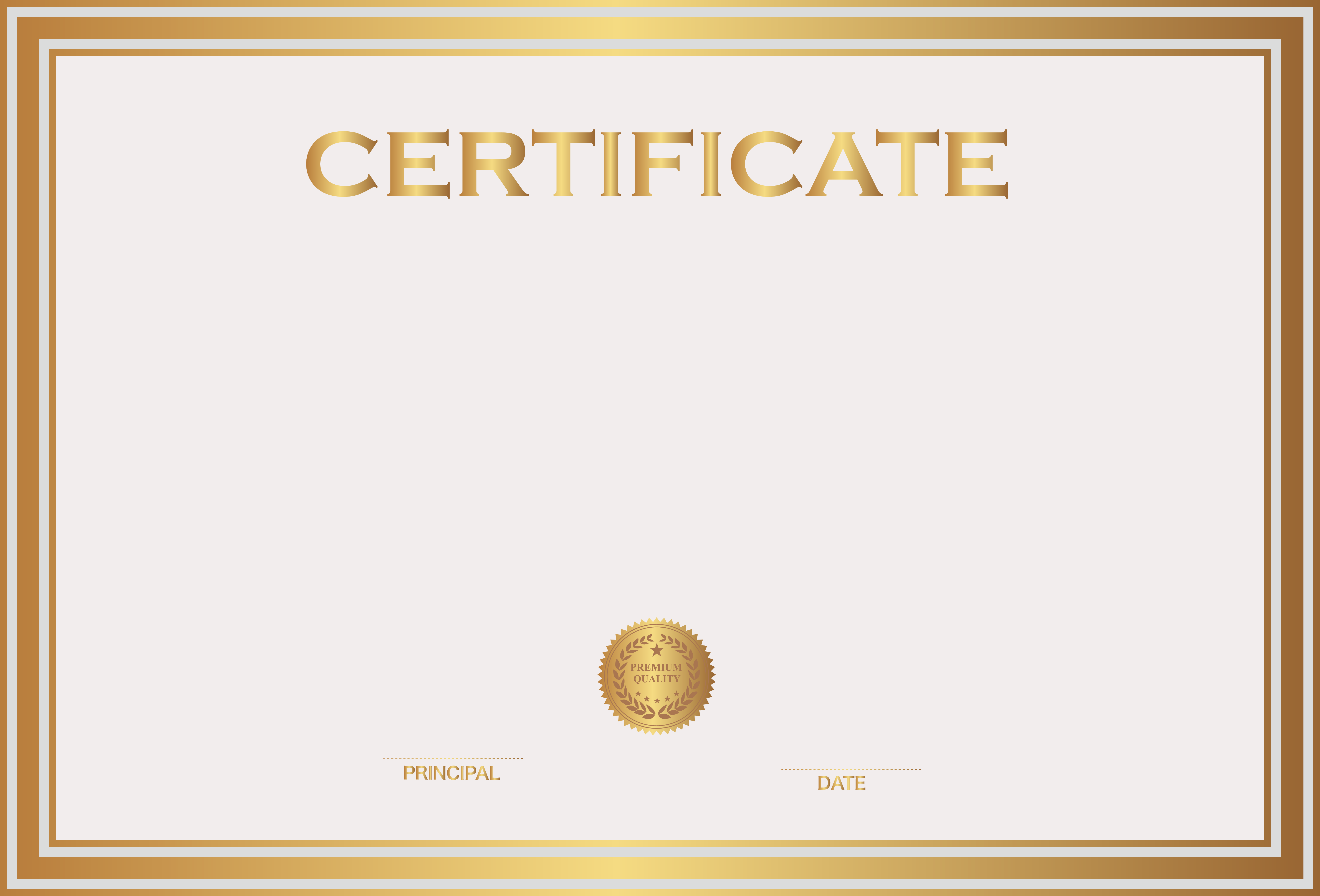 Download Certificate Template Free Png Image HQ PNG Image ...