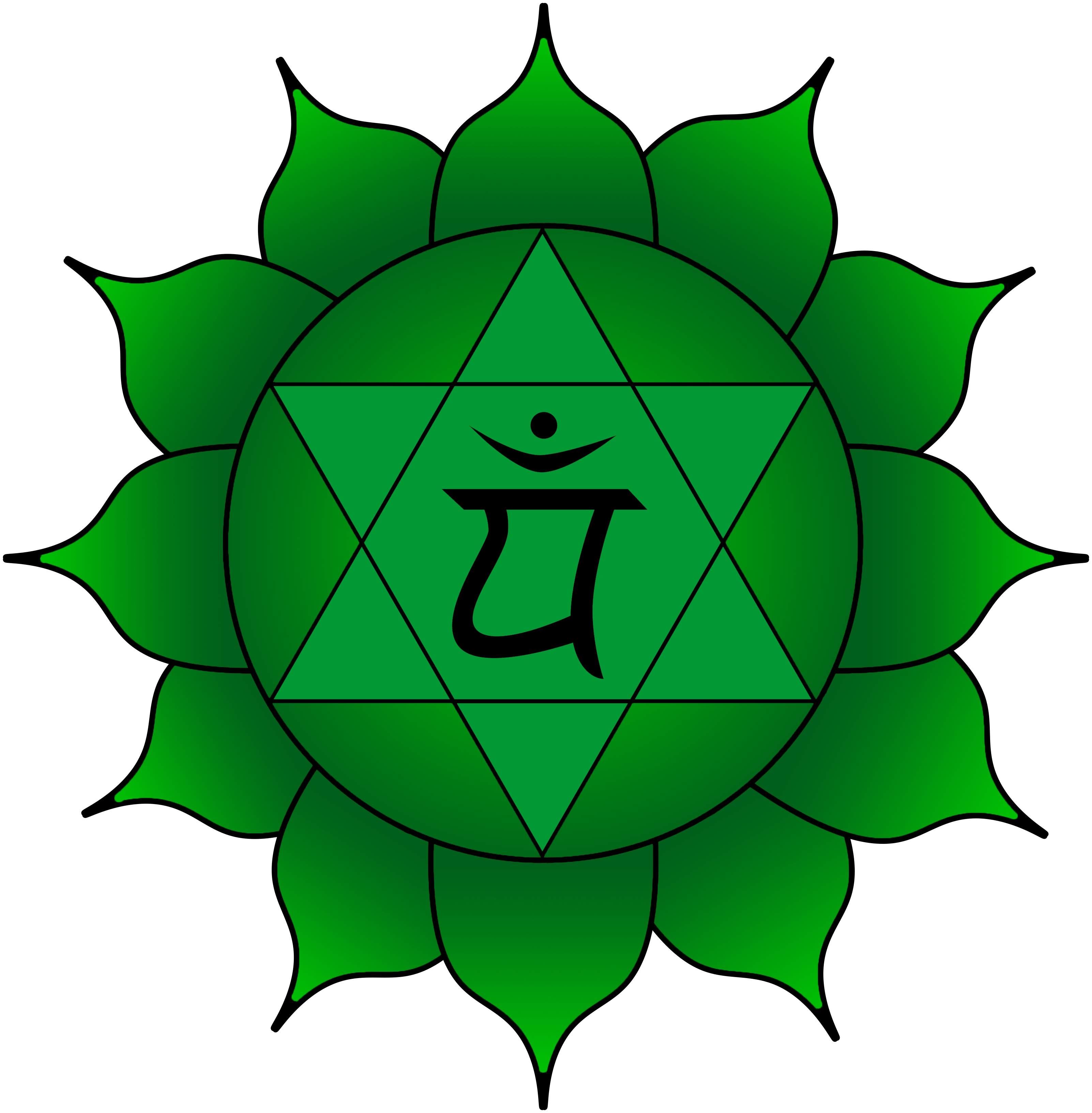 Heart Chakra Transparent PNG Image