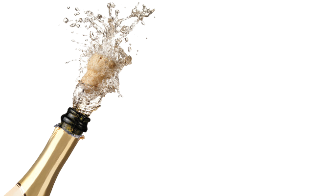 Champagne Popping File PNG Image