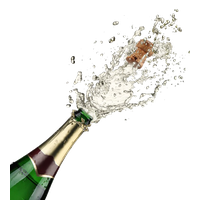 Champagne Popping Free Download PNG Image