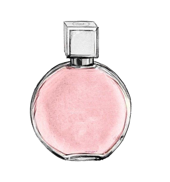 Coco Watercolor No. Chanel Perfume Free PNG HQ PNG Image