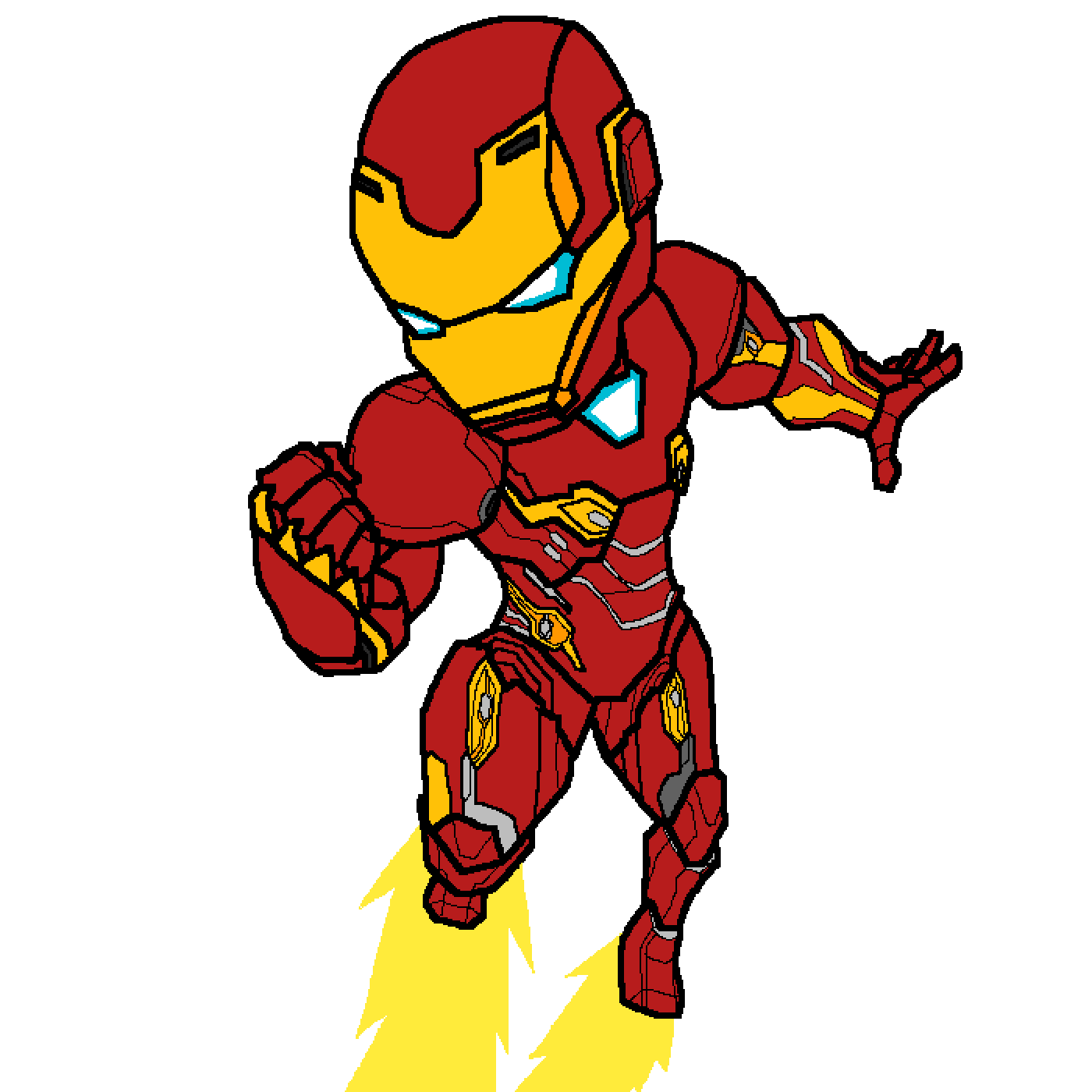 Chibi Iron Man PNG Download Free PNG Image