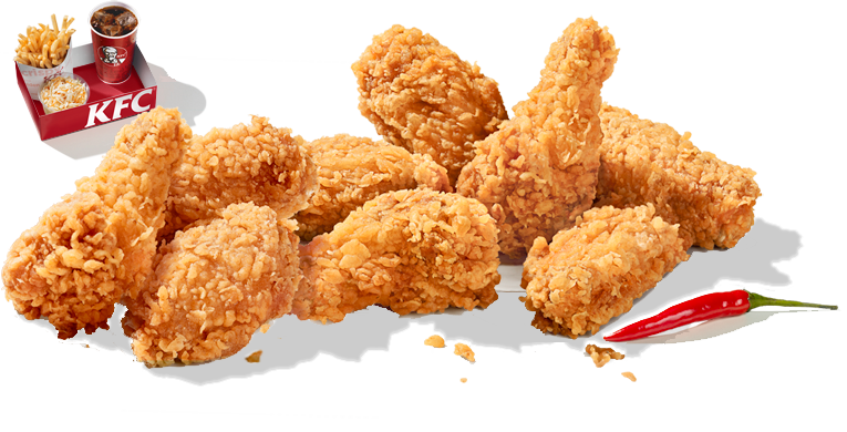Chicken Fried Pic Wings HD Image Free PNG Image