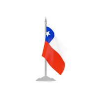 Chile Flag Transparent Transparent PNG Image