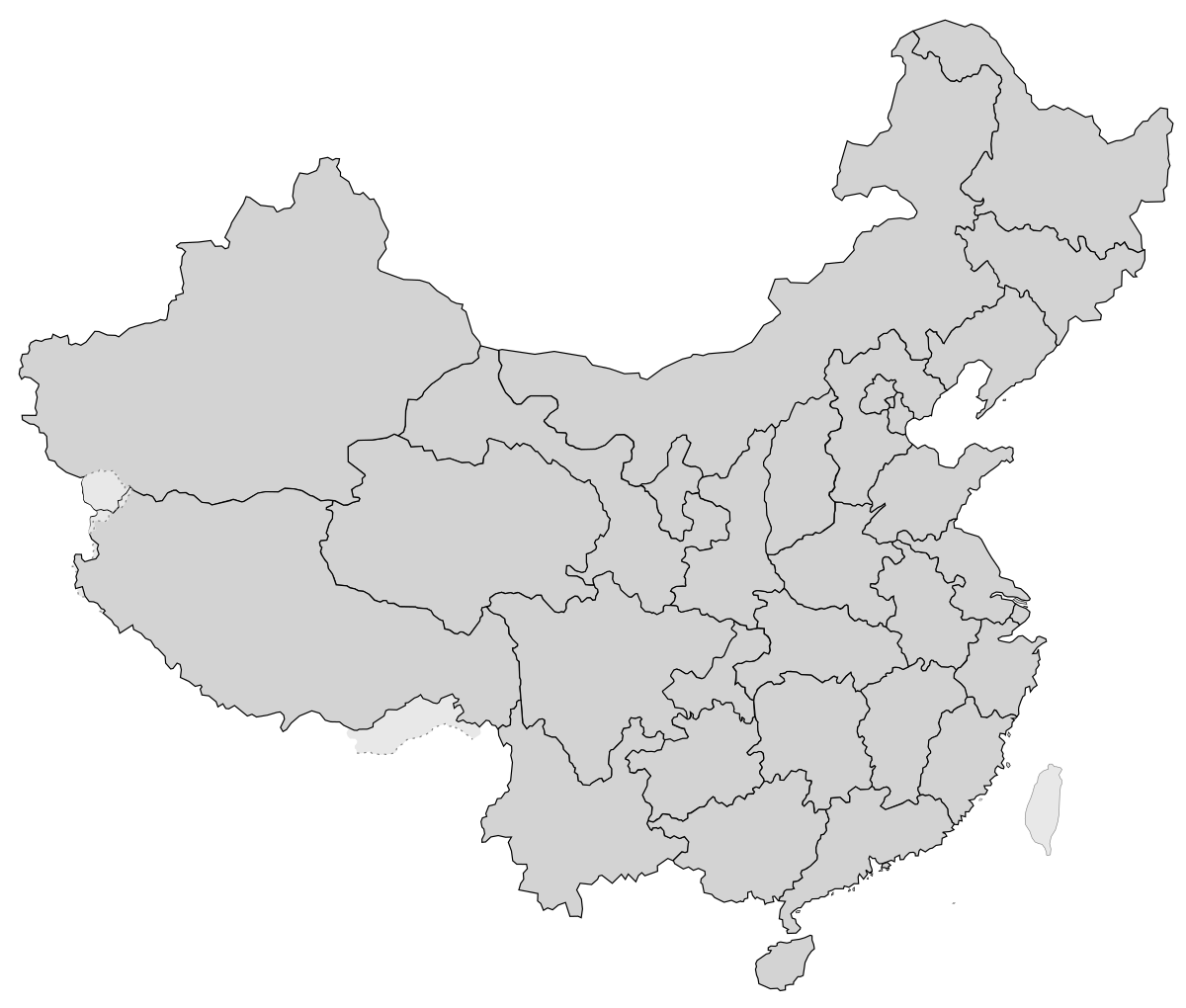 158405 China Border Map Download Hd 