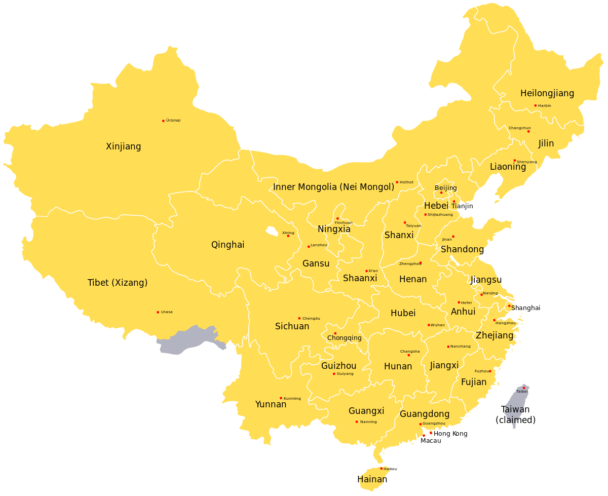 158853 Map China Free Png Hq 