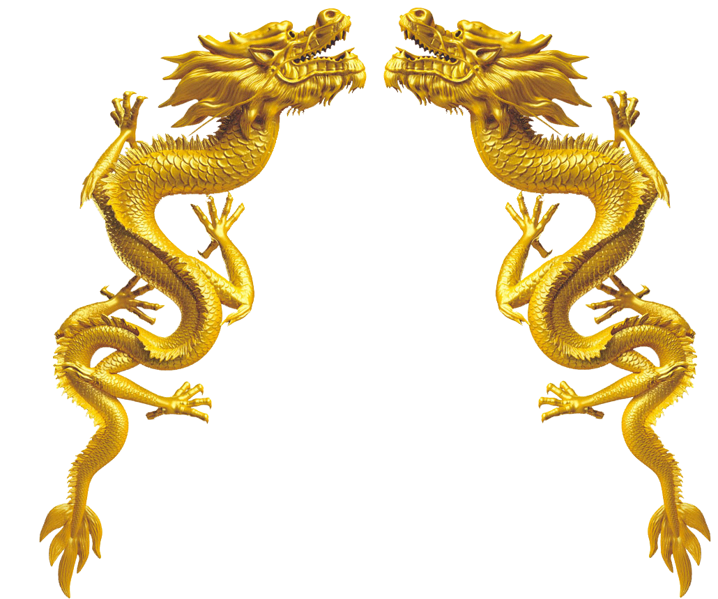 Golden Chinese Dragon HQ Image Free PNG PNG Image