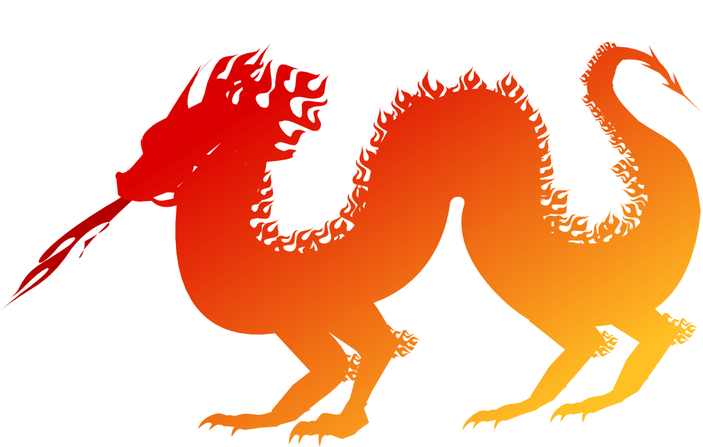 Chinese Lunar New Year 2023 clipart, Chinese dragon PNG