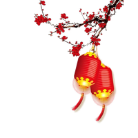 Decorative Lantern Chinese Year Free Clipart HQ PNG Image