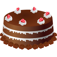Chocolate cake PNG