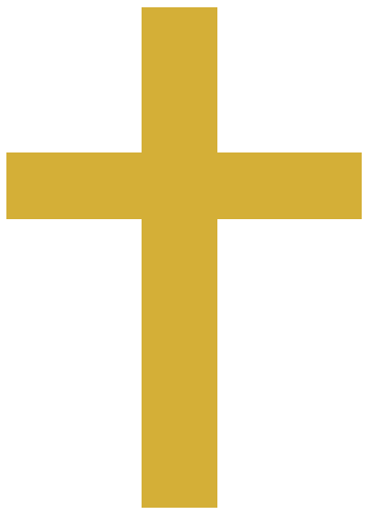 Christian Cross Transparent Background PNG Image