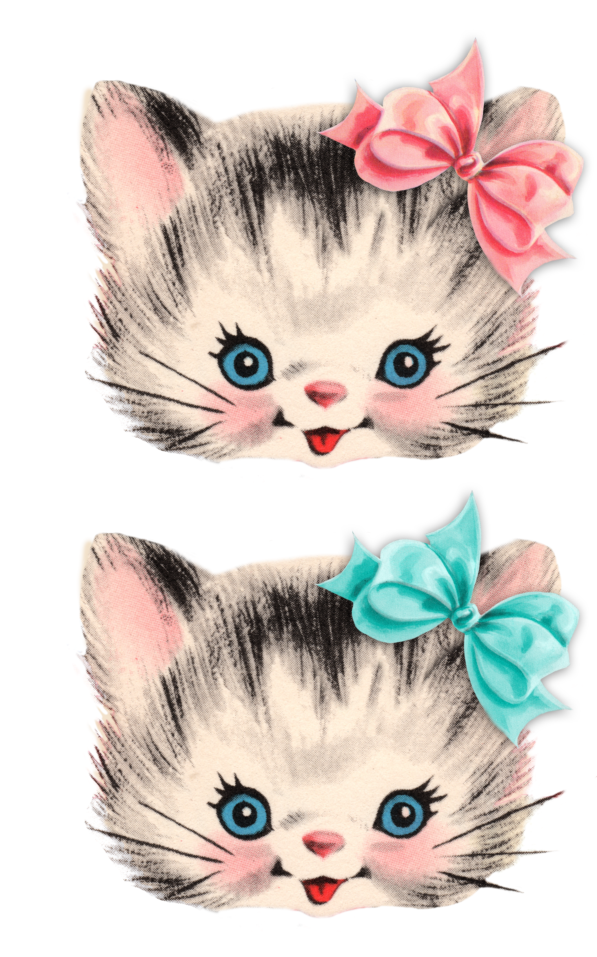 Vector Pic Christmas Kitten Free HD Image PNG Image