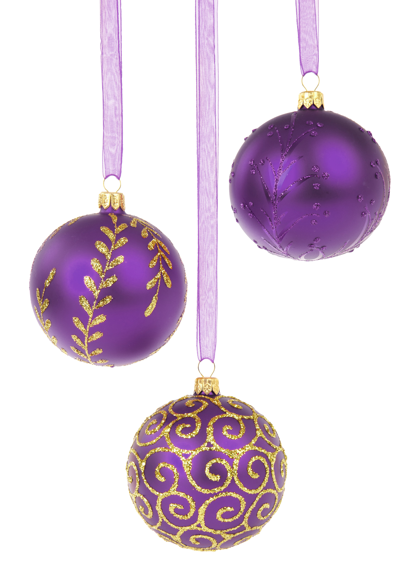 Glitter Christmas Bauble Free Photo PNG Image