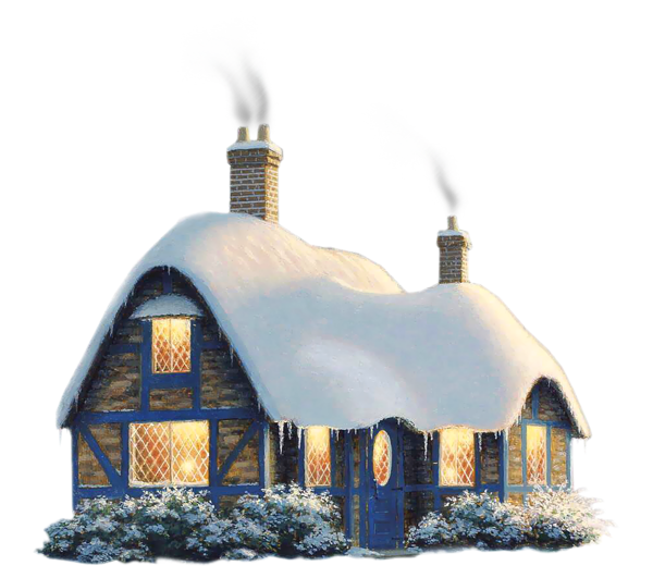 House Christmas Download Free Image PNG Image