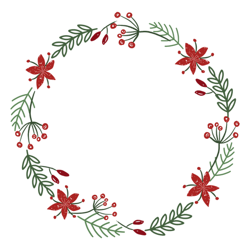 Watercolor Wreath Christmas PNG Free Photo PNG Image