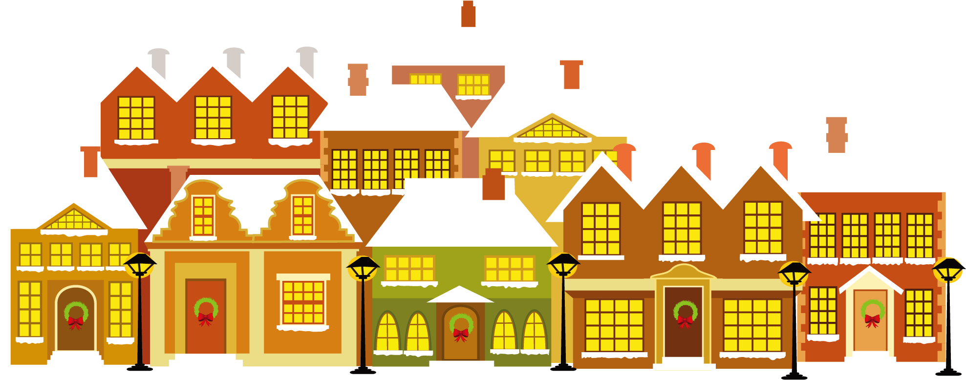 House Christmas Picture Free Download PNG HQ PNG Image