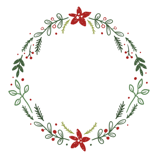 Watercolor Wreath Christmas Free PNG HQ PNG Image