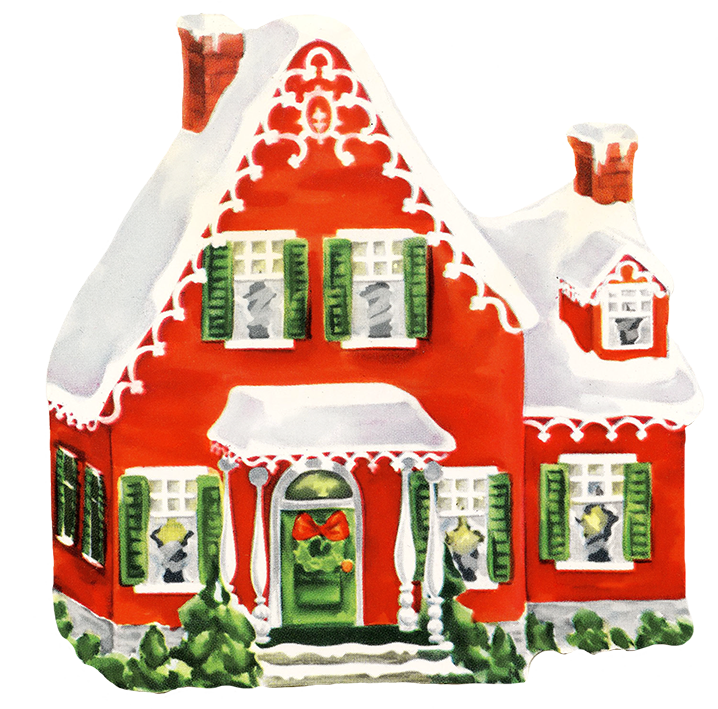 House Christmas Picture Free Download PNG HQ PNG Image