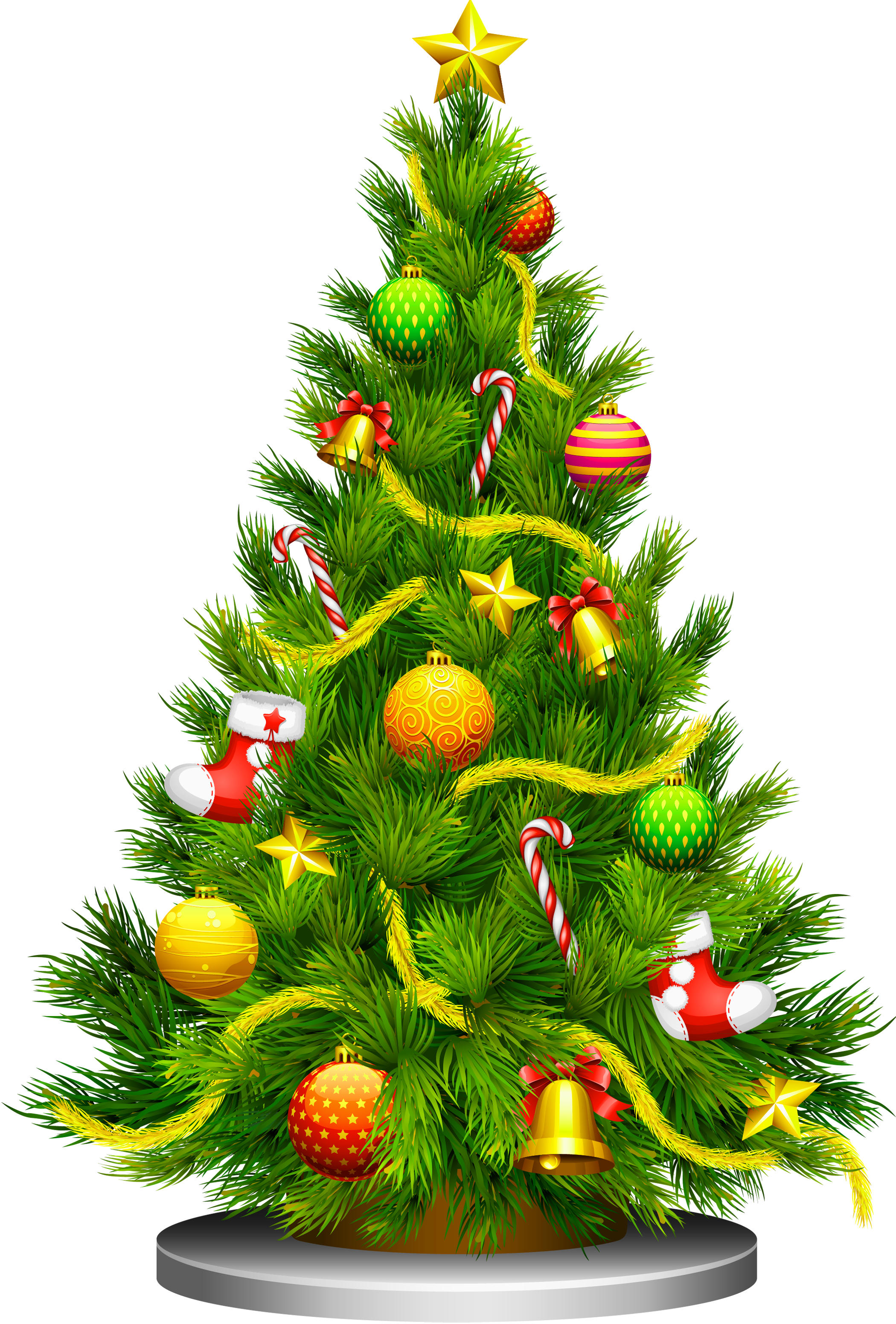Pic Animated Tree Christmas Free HQ Image PNG Image