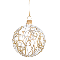 Picture Christmas Gold Bauble Free Download PNG HQ PNG