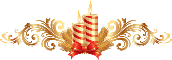 Candle Christmas Gold Free Photo PNG Image