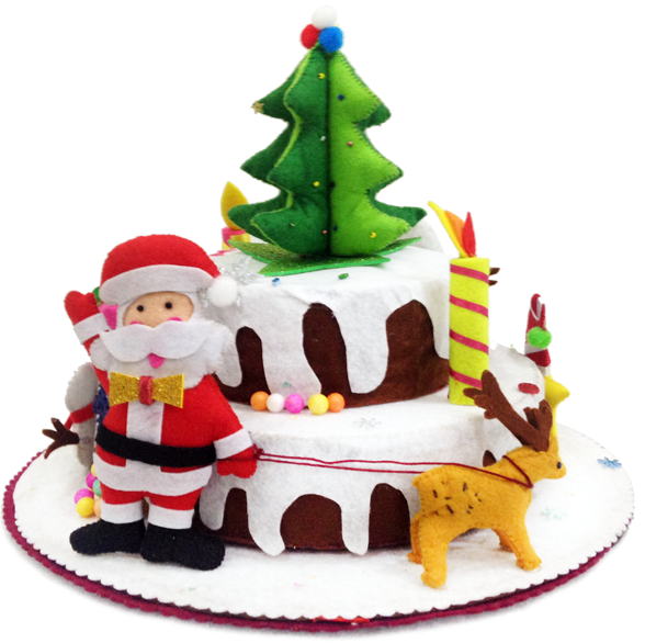 Cake Christmas Free Clipart HD PNG Image