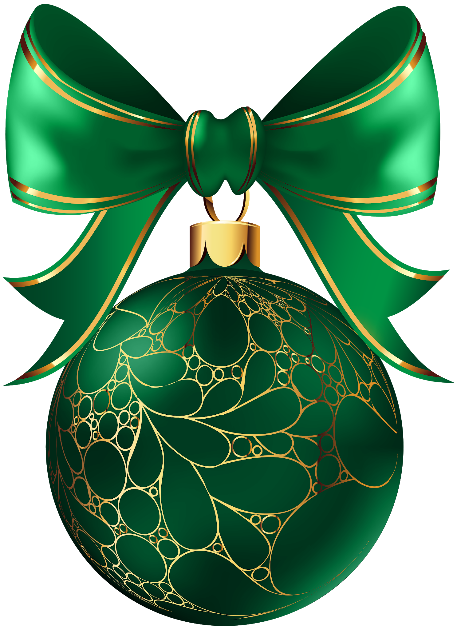 Green Christmas Bauble Download Free Image PNG Image