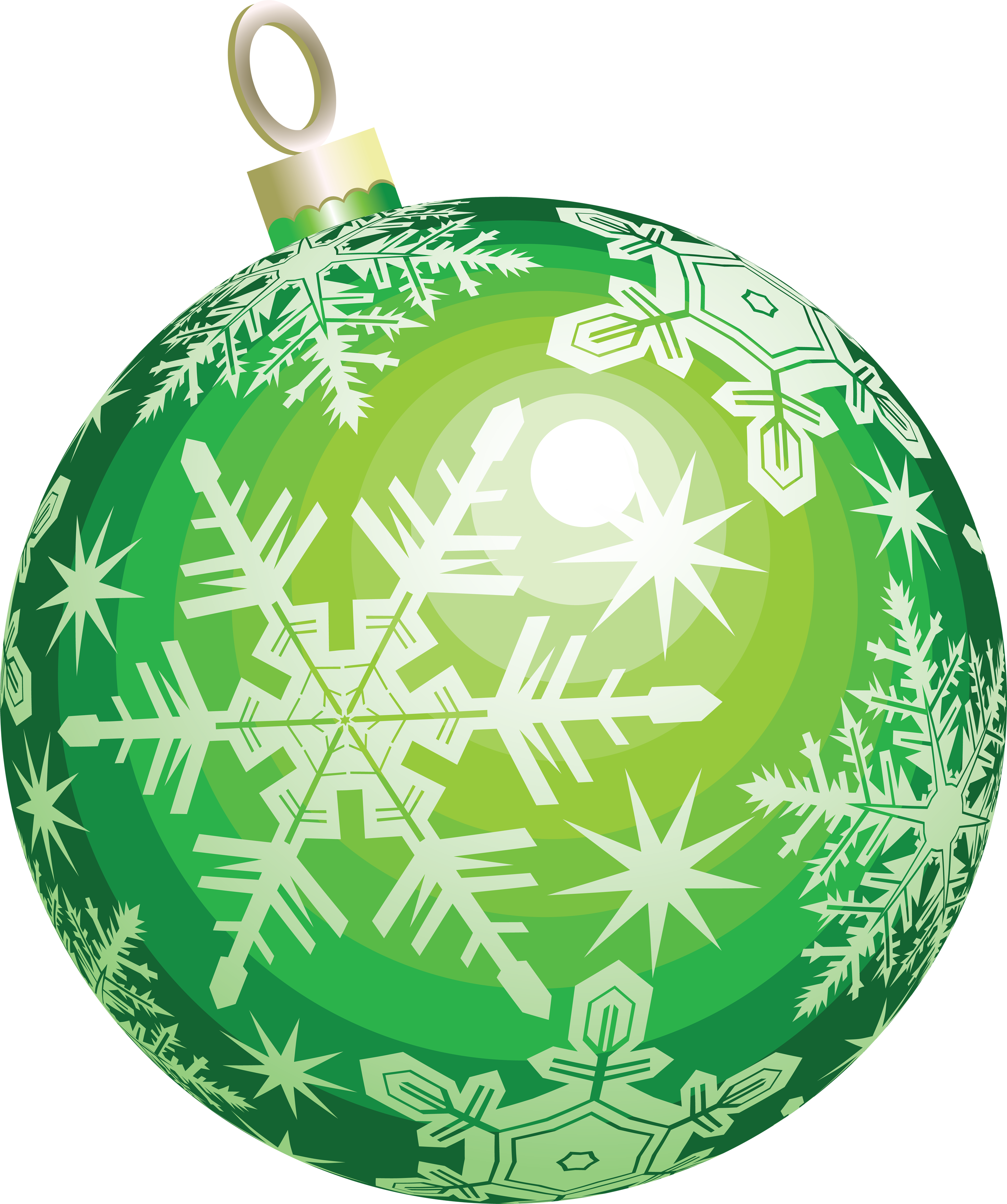 Green Christmas Bauble Download HD PNG Image