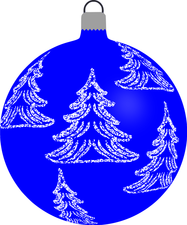 Blue Christmas Bauble Free Download Image PNG Image