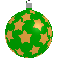 Green Christmas Bauble Free Clipart HQ Transparent HQ PNG Download ...