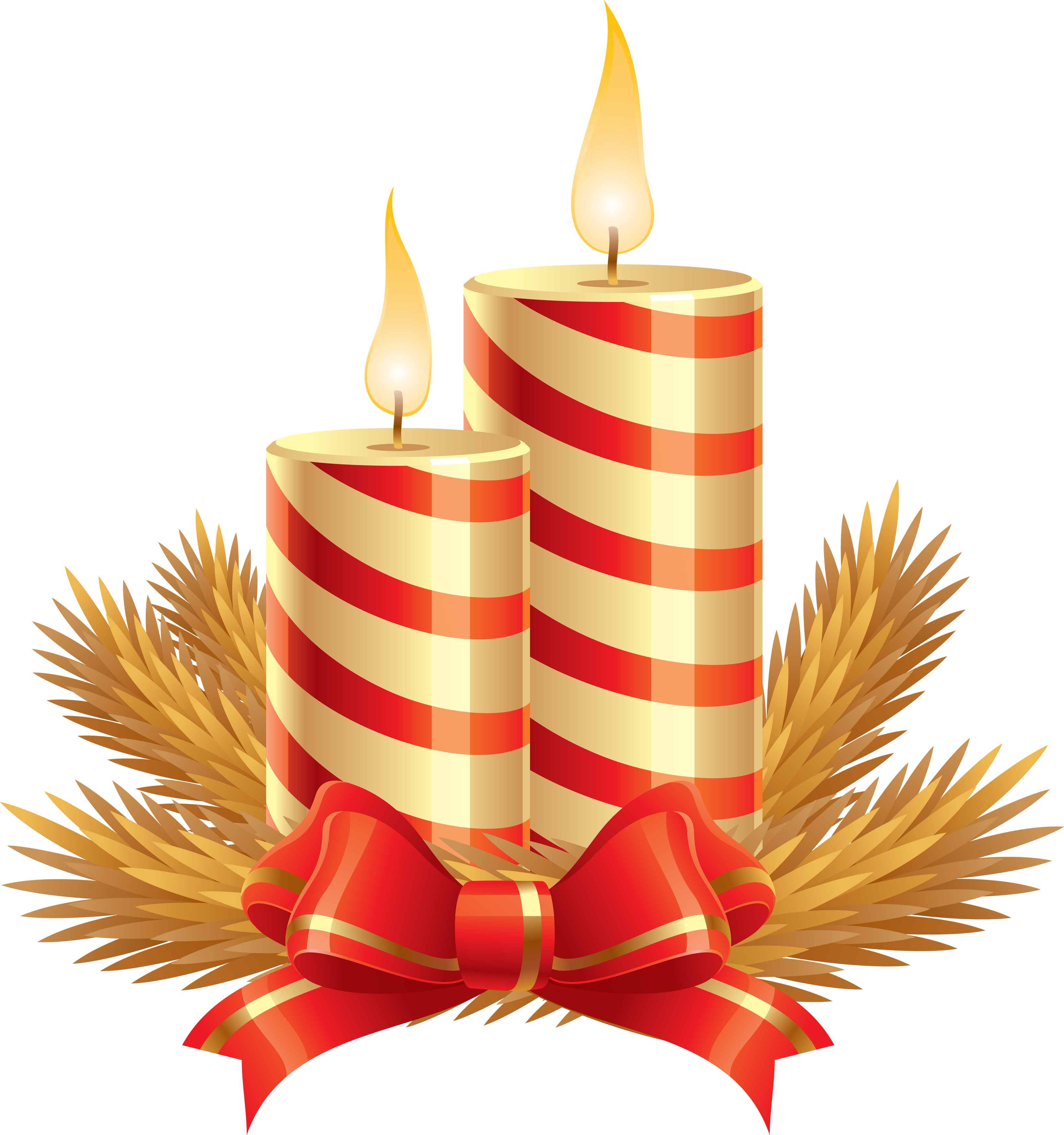 Candle Christmas Download HD PNG Image