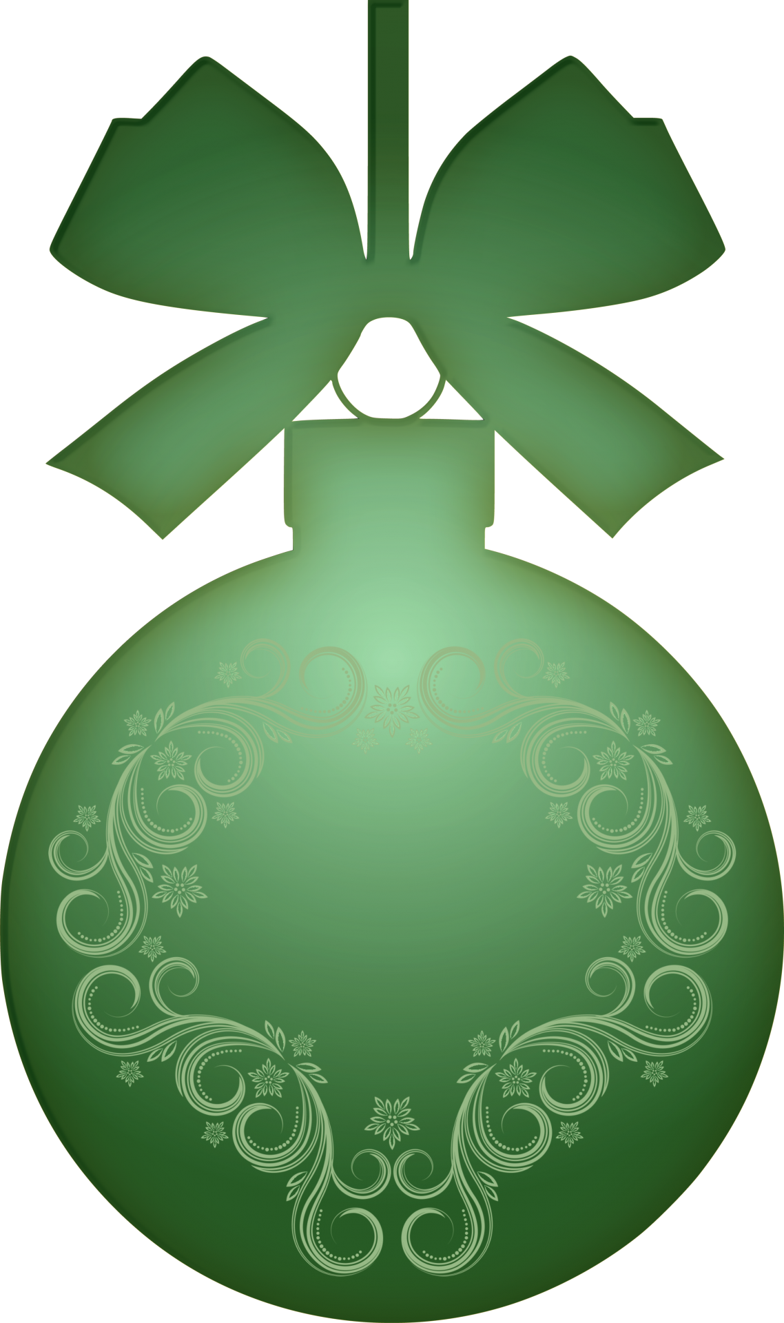 Green Christmas Bauble PNG File HD PNG Image