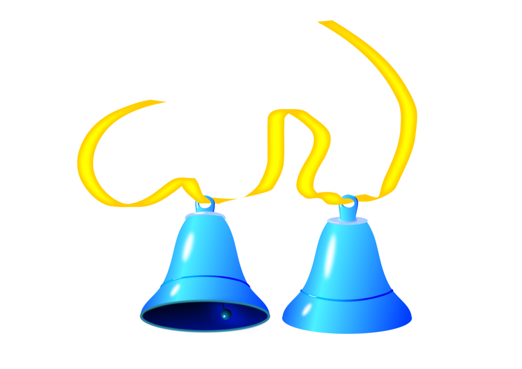 Blue Pic Christmas Bell Free HD Image PNG Image