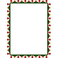 Frame Pic Green Christmas PNG Free Photo Transparent HQ PNG Download ...