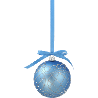 Blue Pic Christmas Ornaments Free Download PNG HQ Transparent HQ PNG ...