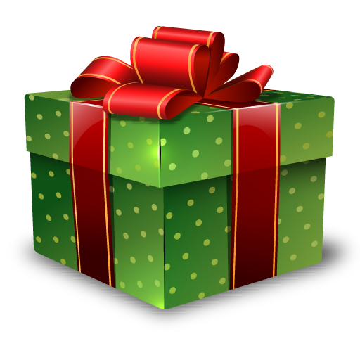 Green Christmas Gift PNG File HD PNG Image