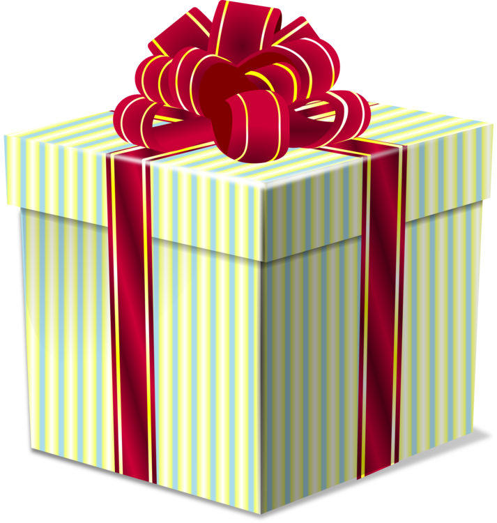 Green Christmas Gift Download HD PNG Image