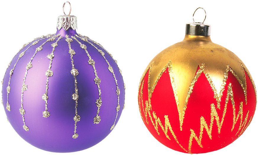 Purple Images Christmas Ornaments Free Clipart HQ PNG Image