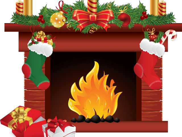 Picture Fireplace Christmas Download HQ PNG Image