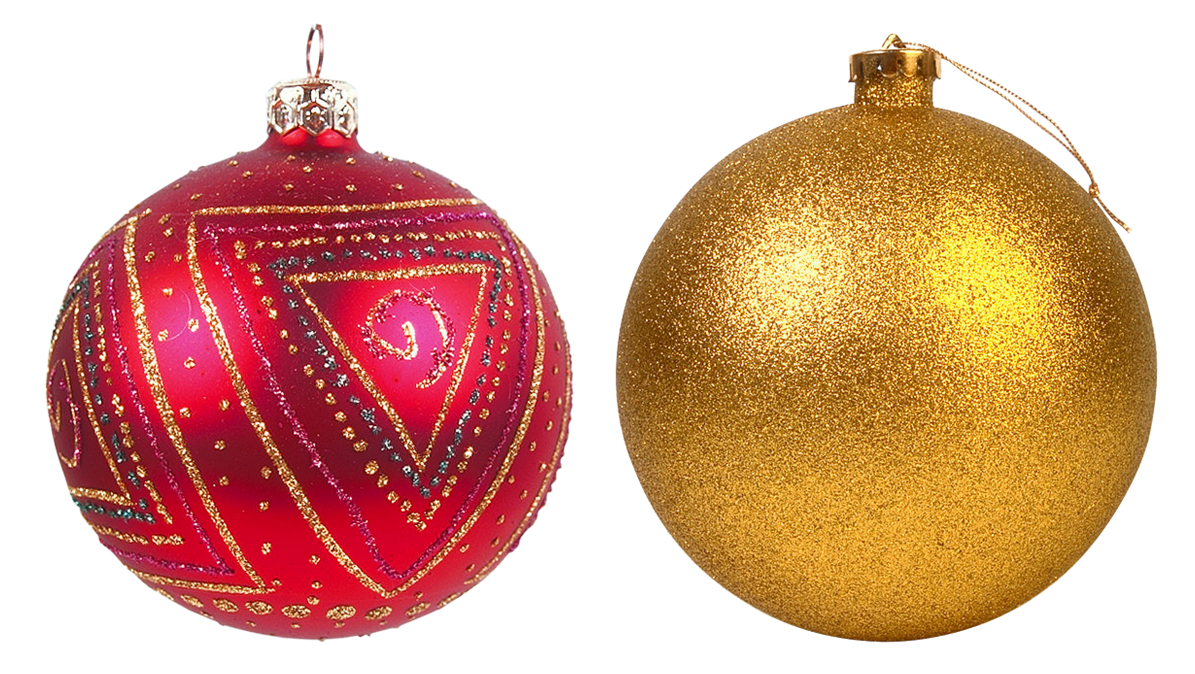 Christmas Red Bauble PNG File HD PNG Image
