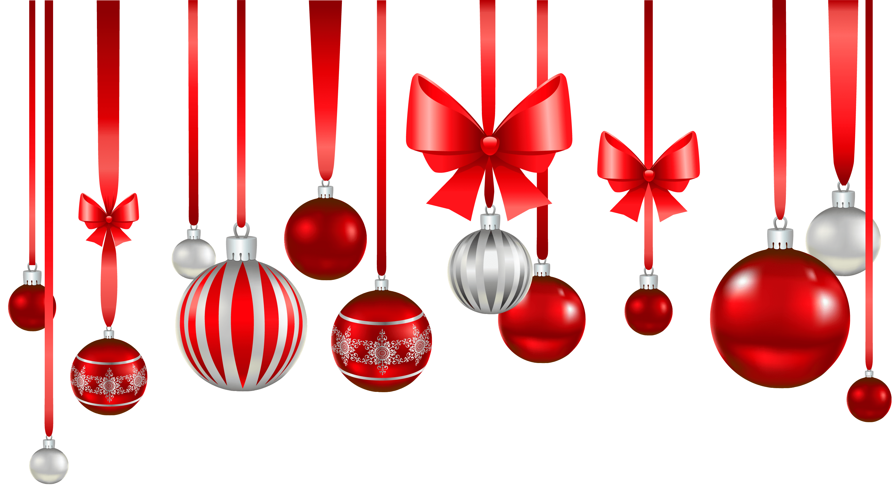 Picture Christmas Red Bauble Free PNG HQ PNG Image