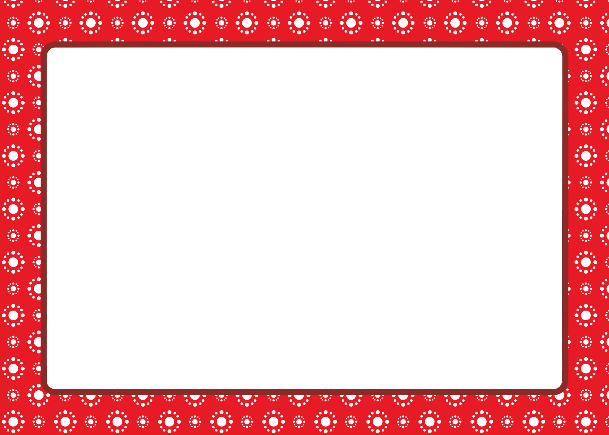 Frame Christmas Red Free PNG HQ PNG Image