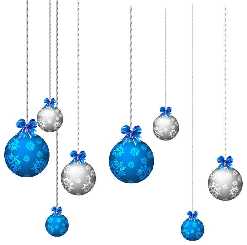 Christmas Ornaments Hanging Free Transparent Image HD PNG Image