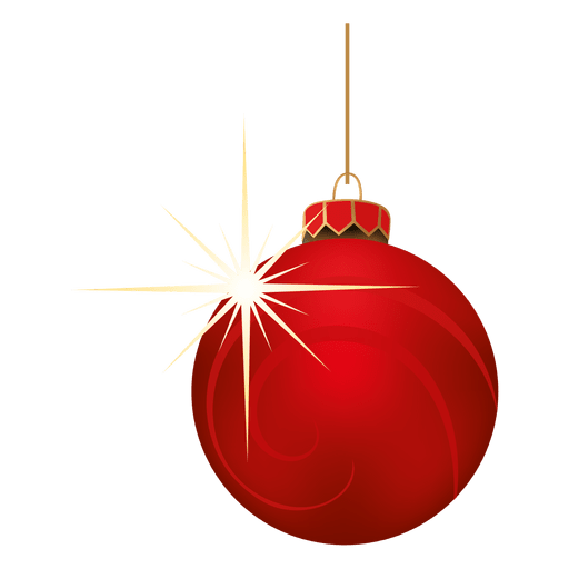 Christmas Ornaments Hanging Free Clipart HD PNG Image